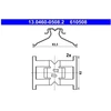 Image de Kit D'Accessoires, Plaquette De Frein À Disque Ate 13.04600508.2 Porsche;Volkswagen