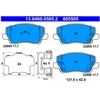 Image de Kit De Plaquettes De Frein, Frein À Disque 13.0460-5505.2 Ate Ate 13.04605505.2 Kia