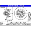 Image de Disque De Frein Ate 24.01110189.2 Renault