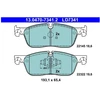 Image de Kit De Plaquettes De Frein, Frein À Disque Ate Ceramic 13.0470-7341.2 Ate 13.04707341.2 Jaguar;Land Rover