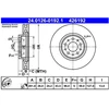 Image de Disque De Frein Ate 24.01260192.1 Fiat