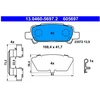 Image de Kit De Plaquettes De Frein, Frein À Disque 13.0460-5697.2 Ate Ate 13.04605697.2 Subaru