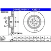 Image de Disque De Frein Ate 24.01220311.1 Toyota