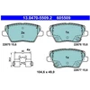 Image de Kit De Plaquettes De Frein, Frein À Disque Ate Ceramic 13.0470-5509.2 Ate 13.04705509.2 Hyundai;Kia