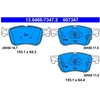 Image de Kit De Plaquettes De Frein, Frein À Disque 13.0460-7347.2 Ate Ate 13.04607347.2 Ford