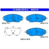 Image de Kit De Plaquettes De Frein, Frein À Disque 13.0460-5518.2 Ate Ate 13.04605518.2 Chevrolet