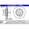 Image de Disque De Frein Ate 24.01300255.1 Opel;Vauxhall