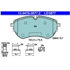 Image de Kit De Plaquettes De Frein, Frein À Disque Ate Ceramic 13.0470-3877.2 Ate 13.04703877.2 Volkswagen