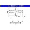 Image de Kit D'Accessoires, Plaquette De Frein À Disque Ate 13.04600518.2 Audi;Porsche