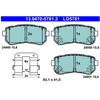 Image de Jeu De Plaquettes De Frein, Frein À Disque 13.0470-5781.2 Ate Ate 13.04705781.2 Hyundai;Kia