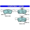 Image de Jeu De Plaquettes De Frein, Frein À Disque 13.0470-7362.2 Ate Ate 13.04707362.2 Honda