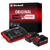 Image de Einhell Starter Kit 2 x 4,0 Ah + Double Chargeur Power X-Change (Lithium-ION, 18V, 1 Chargeur + 2 Batteries 4,0 Ah, pour Tous Les appareils Einhell Power X-Change) en occasion ou reconditionné