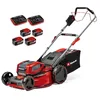 Image de Einhell Professional Tondeuse à Gazon sans Fil GP-CM 36/52 S Li BL (4x5,2Ah) Power X-Change (36V, Moteur brushless, Coupe à 52cm) Livré avec 4 Batteries 5,2 Ah et 2 Chargeurs Doubles en occasion ou reconditionné