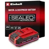 Image de Einhell Batterie étanche 4,0 Ah Sealed Power X-Change Plus (Lithium-ION, 18 V, pour Tous Les appareils Einhell Power X-Change, Protégée Contre la poussière et Les Jets d'eau) en occasion ou reconditionné