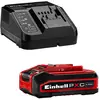 Image de Einhell Batterie Et Chargeur 18v 4.0ah (4512159) One Size