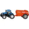 Image de Jeux de voiture avec reservoir de lisier monoaxe Siku New Holland Bleu TU 019458