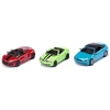 Image de set cadeau convertible 17 cm acier rouge/bleu/vert 3-pièces (6314)
