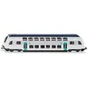 Image de siku 1791001, Train à deux étages RATP France, 1:87, métal/plastique, turquoise/blanc, compatible avec d'autres jouets siku en occasion ou reconditionné