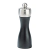 Image de Peugeot - Moulin à sel manuel en bois et inox couleur noir 15 cm