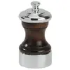 Image de Peugeot - Moulin à poivre manuel en bois patiné et métal argenté 10 cm