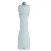 Image de - Moulin à sel manuel en bois couleur blanc mat 20 cm