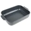 Image de - Plat four céramique rectangle ardoise 32 cm - 12,5'