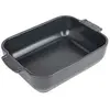 Image de - Plat four céramique rectangle ardoise 25 cm - 10'