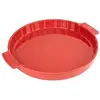 Image de - Moule à tarte céramique rouge diamètre 30 cm - 12'