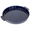 Image de Appolia Moule à tarte céramique bleu profond diamètre 30 cm - 12"