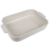 Image de Appolia Plat four céramique rectangle écru 36 cm - 14.25in