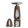 Image de - Tire-bouchon à vis sans fin couleur basalte avec coupe-capsule 17 cm