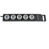 Image de Super-Solid Line - Coupe-circuit - connecteurs de sortie : 5 - 2.5 m cordon - noir, gris clair