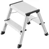 Image de Hailo - Marche Pied Double accès 2x2 marches Pliant en Aluminium Hailo D60 en occasion ou reconditionné
