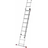 Image de Hailo échelle Télescopique Profistep Duo 7209-007 2x9 Étapes One Size