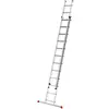 Image de Echelle coulissante à Main 2 Plans 2x12 échelons 6m/6,75m en Aluminium Hailo ProfiStep Duo en occasion ou reconditionné