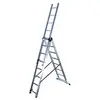 Image de Echelle transformable 3 plans 3x8 échelons 5m/5,9m en aluminium HobbyStep