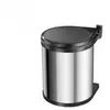 Image de Poubelle de cuisine encastrable sous evier 15L Compact-Box M Coloris - Inox