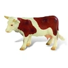 Image de Figurine vache marron/blanche