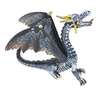 Image de Figurine Dragon : Noir et argent