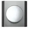 Image de 696112 applique (sans ampoule) ip44 verre et acier inoxydable