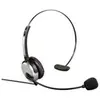 Image de Headband Headset for DECT Telephones - Micro-casque - sur-oreille - filaire - noir, argent - pour Gigaset C380, C380 Duo, C385, C385 Duo