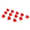 Image de Crampons football nylon 12mm 14mm pour synthetique crampons Rouge Taille : UNI