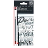 Image de 12 crayons graphix gris