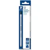 Image de Staedtler Lumocolor Omnichrom, Crayons noirs non-permanents pour marquage sur la plupart des surfaces, Effaçables à sec et à l'eau, Boîte carton avec 12 crayons assortis, 108-9 VE en occasion ou reconditionné