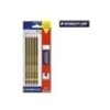 Image de - blister de 5 crayons graphite hb noris 120 + gomme