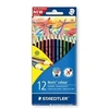 Image de Staedtler 185 c12 - noris plumier avec 12 couleurs assorties