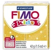Image de Fimo Kids pâte à modeler pour enfants 42 grammes paillettes or
