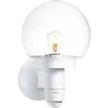 Image de L 115 S 657413 Applique extérieure avec détecteur de mouvement Ampoule à économie dénergie, LED E27 60 W blanc