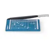 Image de Dahle Cisaille 502 (Capacité de Coupe jusqu'à 8 Feuilles, DIN A4, 320mm de Coupe, Lame Plate, Pression Manuelle) Bleu en occasion ou reconditionné