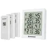 Image de Station météo avec 4 sondes de température et d'humidité blanche -